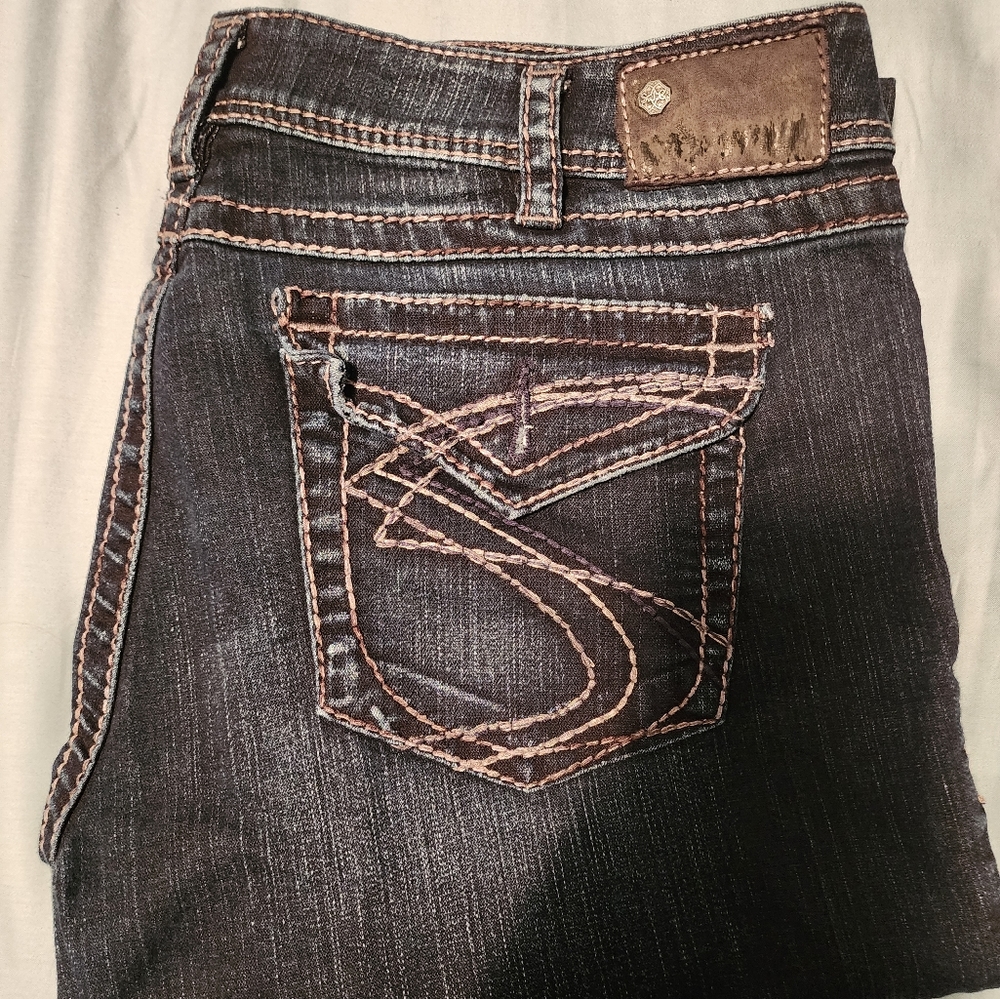 Sliver wonens bootcut jeans 36×30
